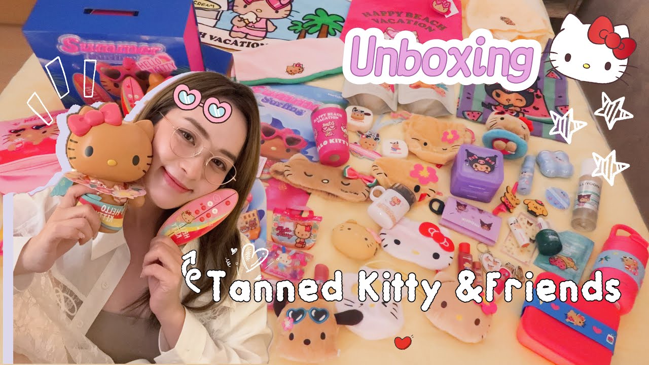 *開箱￼￼* 40多件曬燶Kitty~Unboxing Tanned Kitty! over 40 pieces !