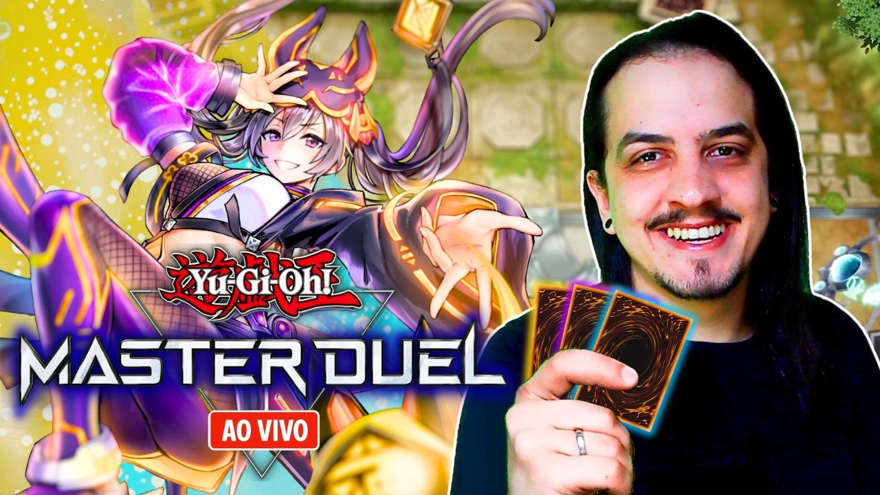 🔴 SALINHA NO Yu-Gi-Oh! MASTER DUEL - GTA ONLINE MAIS TARDE NA CHUTE