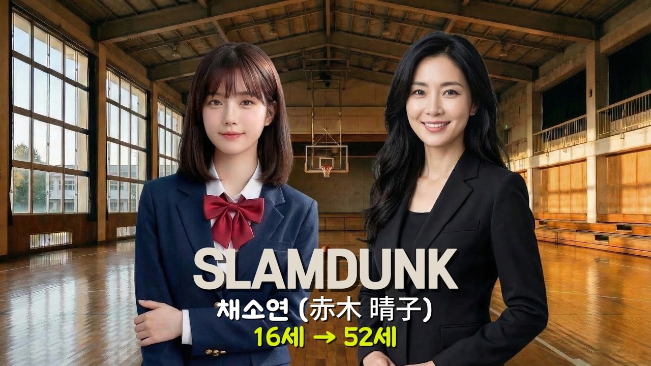 슬램덩크 캐릭터들의 과거와 현재 실사화 l スラムダンク キャラクターの過去と現在 実写化 #スラムダンク #SLAMDUNK