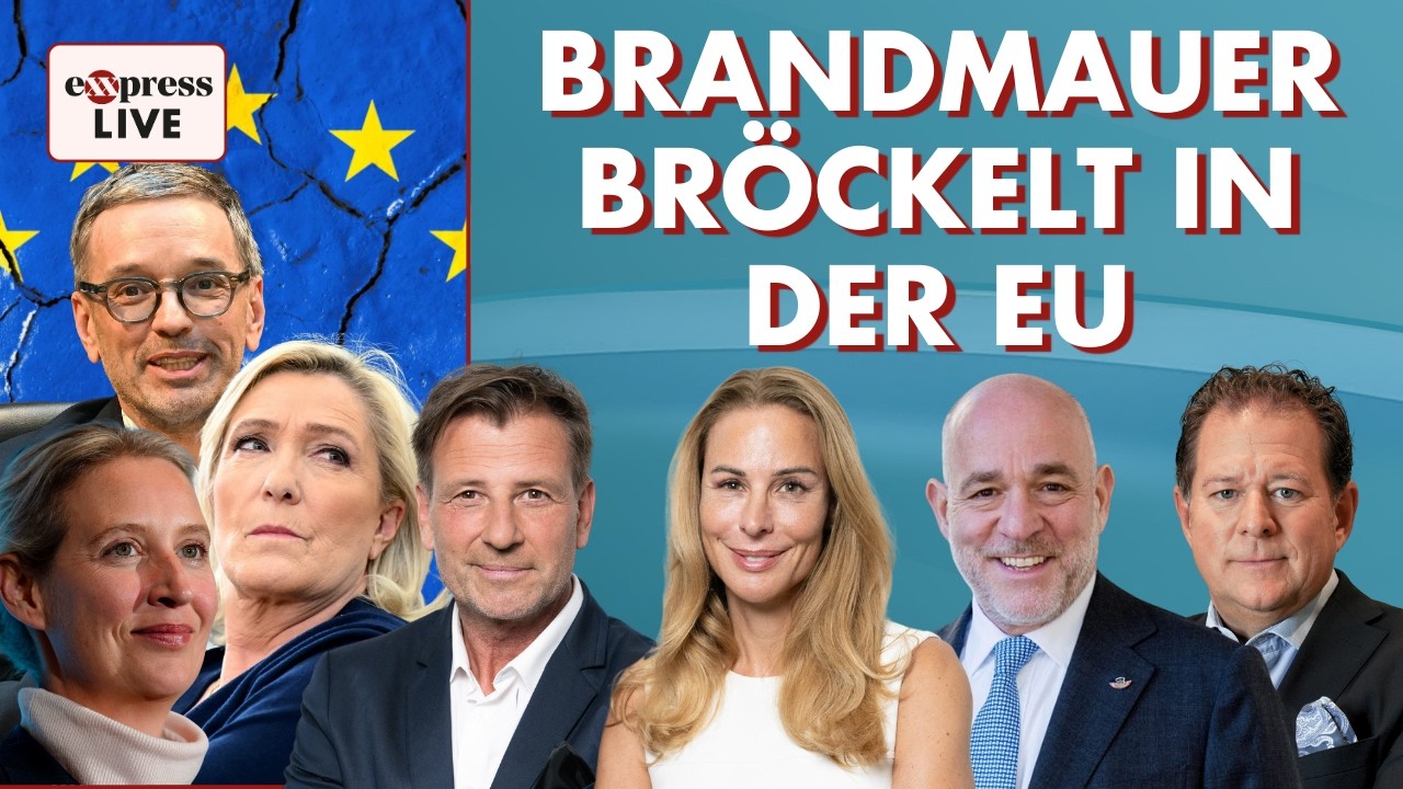 EU-Parlament in Aufruhr wegen Allianz zwischen EVP und AfD | exxpress live 17. März 2026
