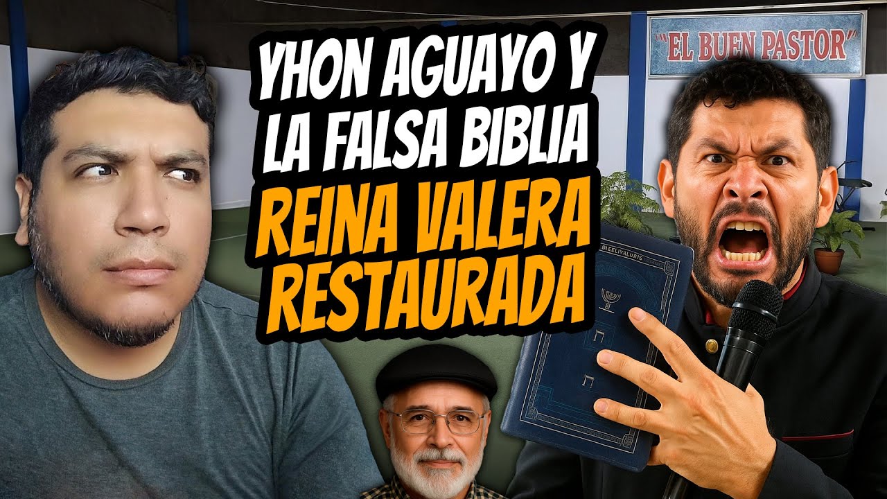🔴Yohn Aguayo y la falsa biblia Reina Valera Restaurada‼️ALERTA‼️ #dios #biblia