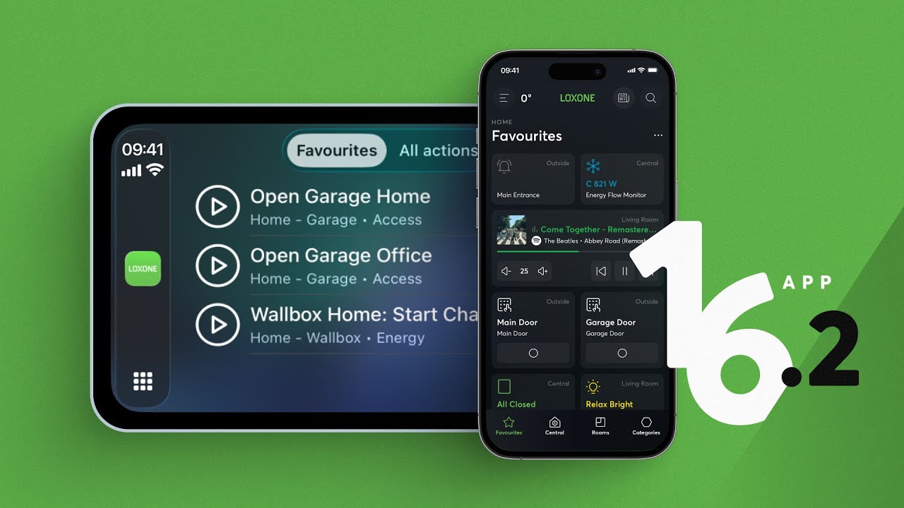 Neu: Apple Car Play & Android Auto I LOXONE App