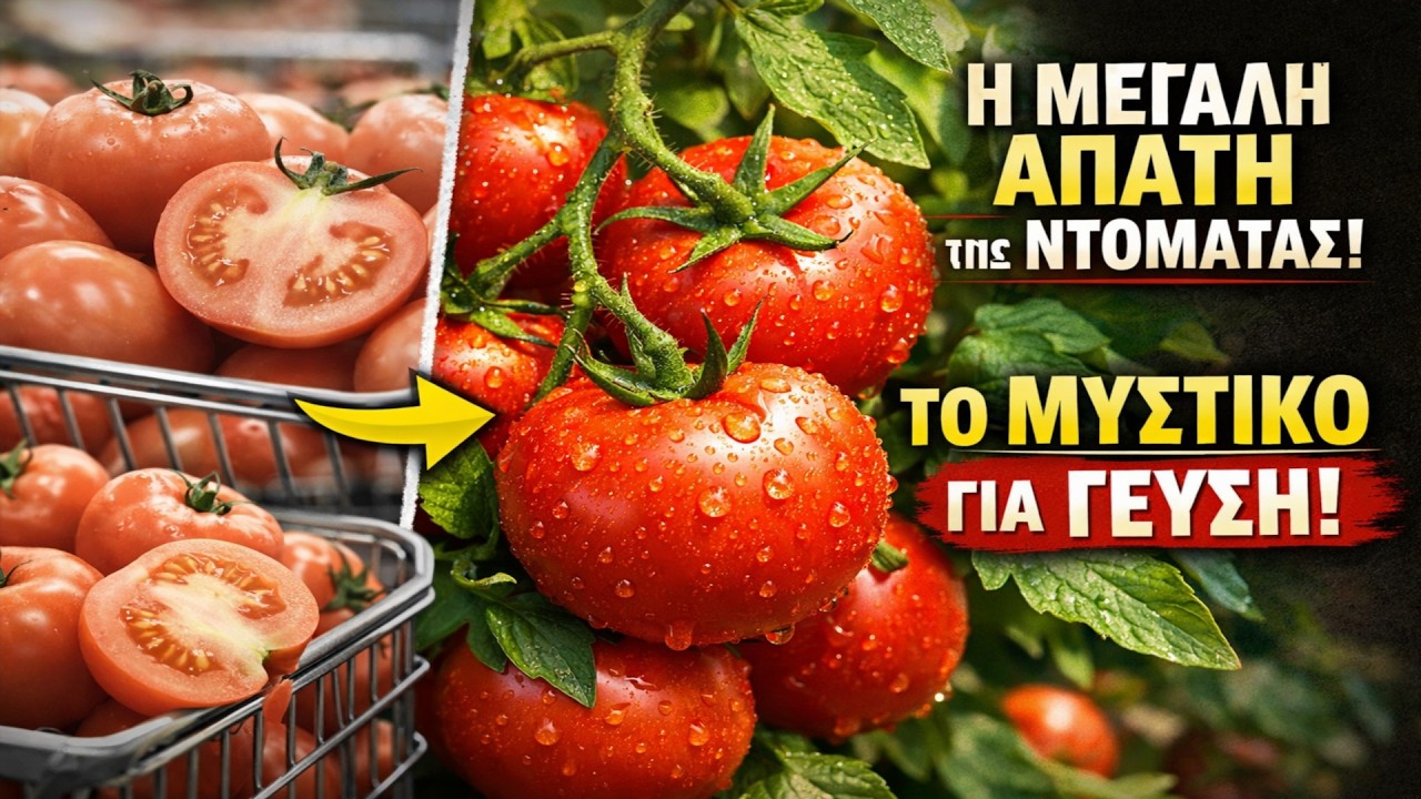 Η ΜΕΓΑΛΗ ΑΠΑΤΗ της Ντομάτας! Γιατί Είναι Άνοστες & το Μυστικό για Τέλειες στον Κήπο σας