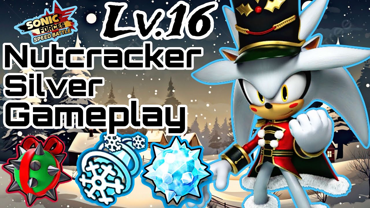 Sonic Forces Speed Battle ❕🎁 Nutcracker Silver 🎁 Gameplay 🎁❕