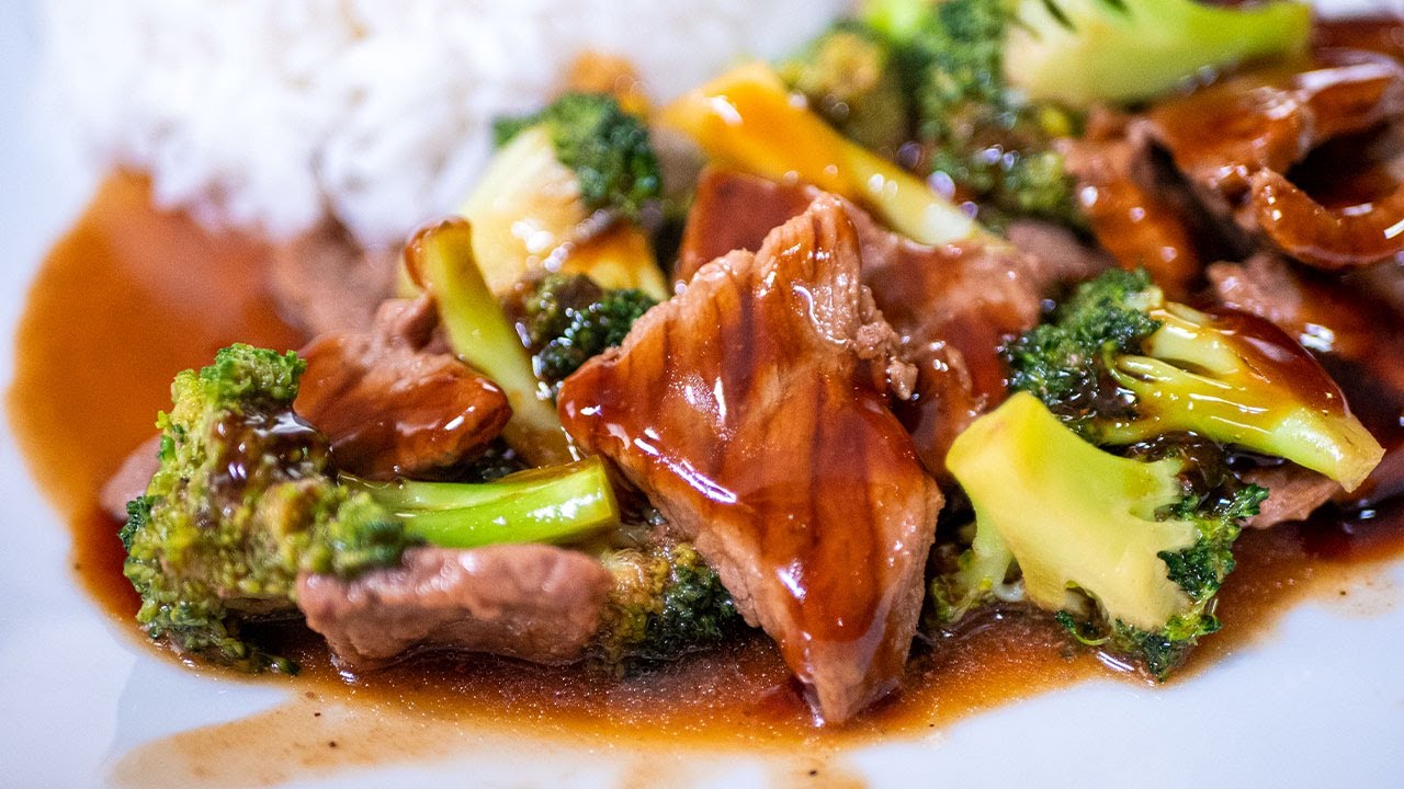 Carne Con Brocoli En Salsa Teriyaki Estilo Comida China | Recetas Faciles y Rapidas