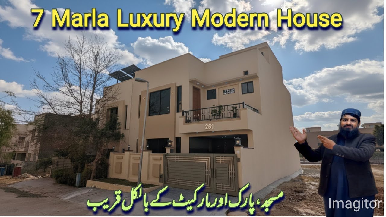 7 Marla Brand New Luxury House For Sale in Bahria Town Rawalpindi #houseforsale #viralvideo 