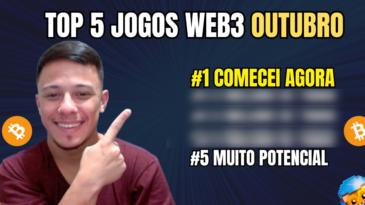 Os 5 Melhores Jogos Web3 Para Lucrar em Outubro! (2026)