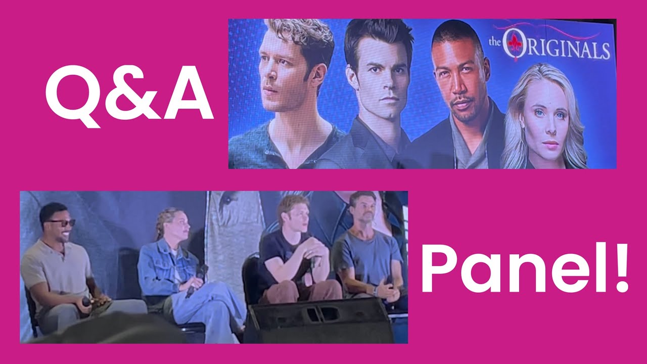 The Originals Q&A Panel, Midlands Comic Con 2025 | Joseph Morgan | Daniel Gillies | Charles Michael