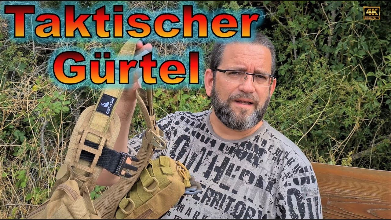Taktischer Outdoor Gürtel von Cliff und Cliff und mein neuer Kochtopf