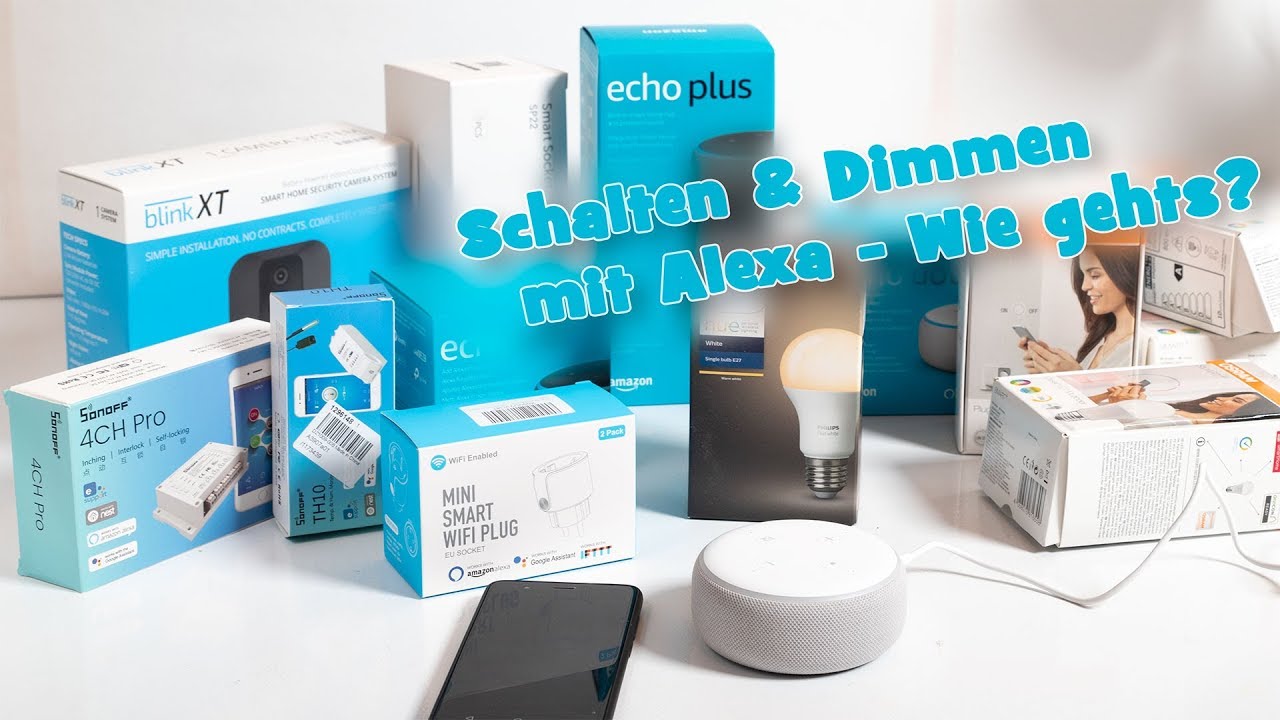 Alexa Smarthome: Mit Alexa smarte Geräte schalten - Wie gehts?