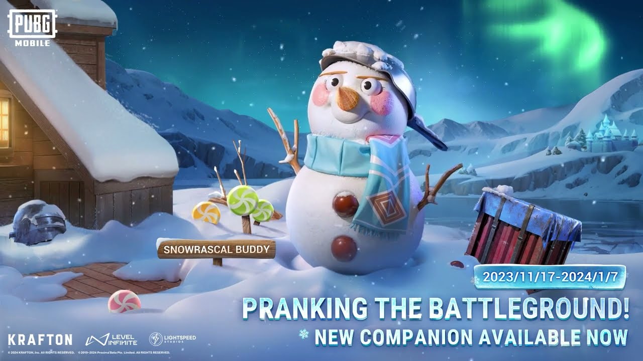 Snowrascal Buddy - Peneman Terbaik di Snowy Village | PUBG MOBILE