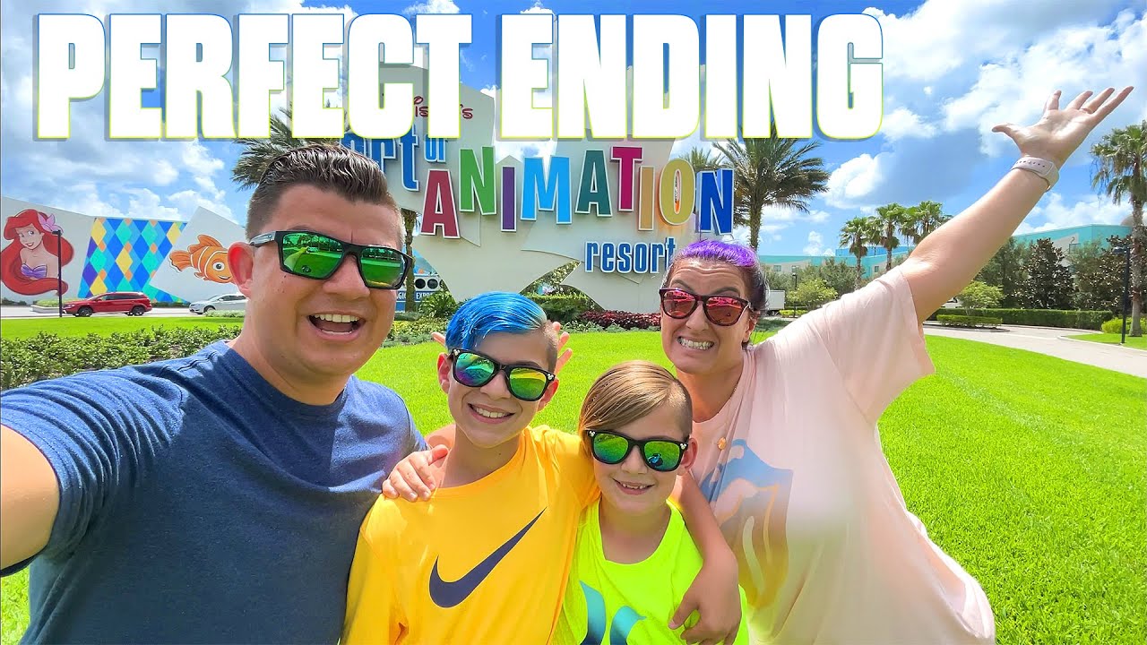 A PERFECT ENDING TO OUR DISNEY WORLD FAMILY VACATION!