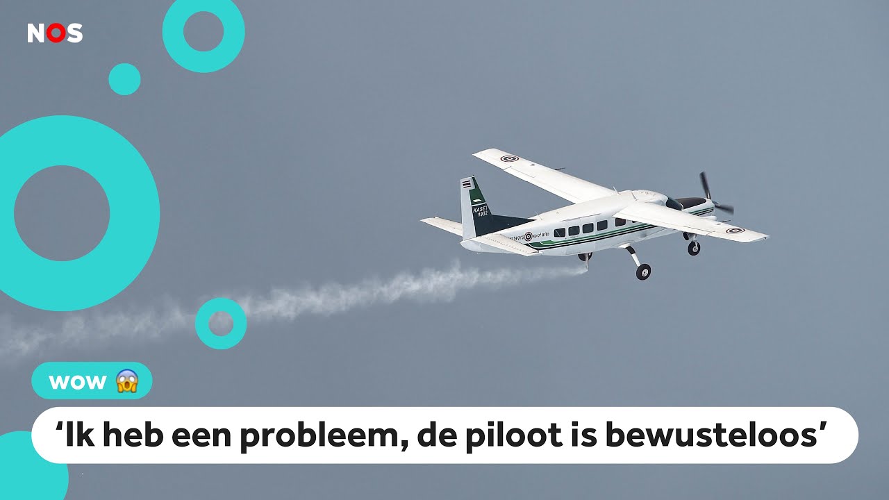 Passagier zonder ervaring landt vliegtuig
