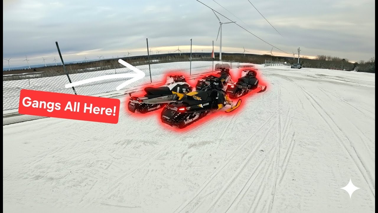 4 SKI-DOOS vs. TUG HILL: 70 Mile Season Opener! (12/20/25)