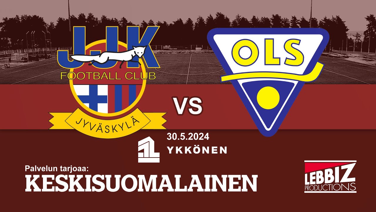 JJK - OLS 30.5.2024 klo 19.00 Miesten Ykkönen