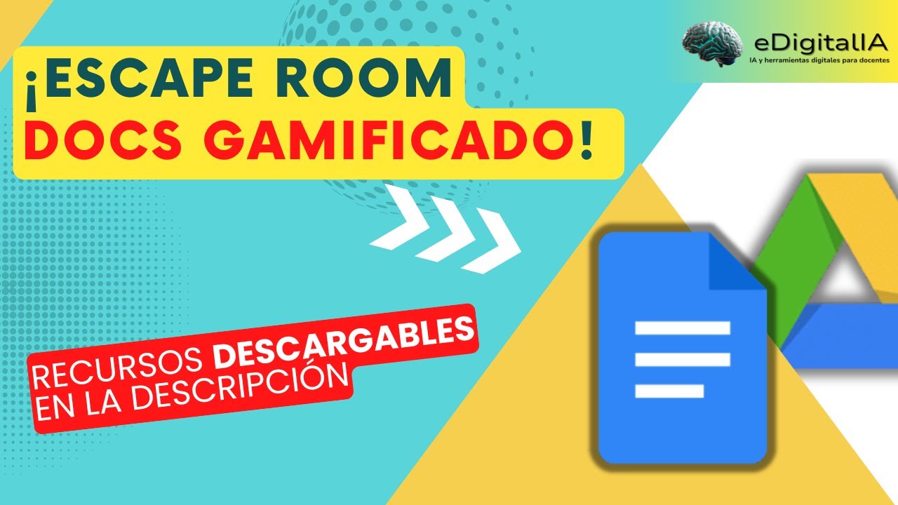 Escape room edición de textos con Google Docs