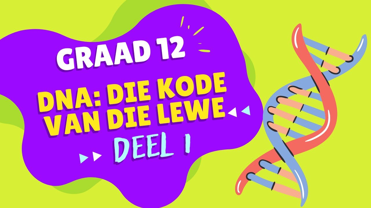 Graad 12 Lewenswetenskappe DNA Die Kode Van Die Lewe DEEL 1