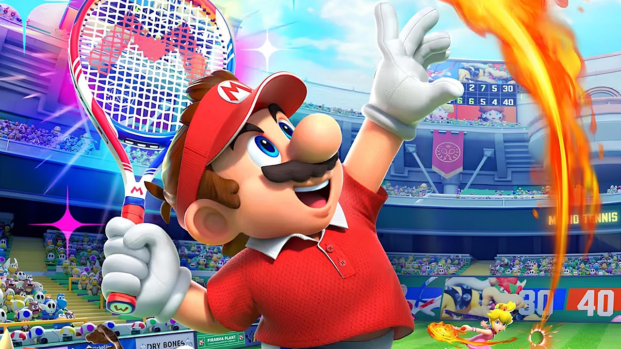 [마리오 테니스 피버] 테니스로 사람 때리는 정신 나간 신작게임🤣 (※한국어 더빙) (Mario Tennis Fever)