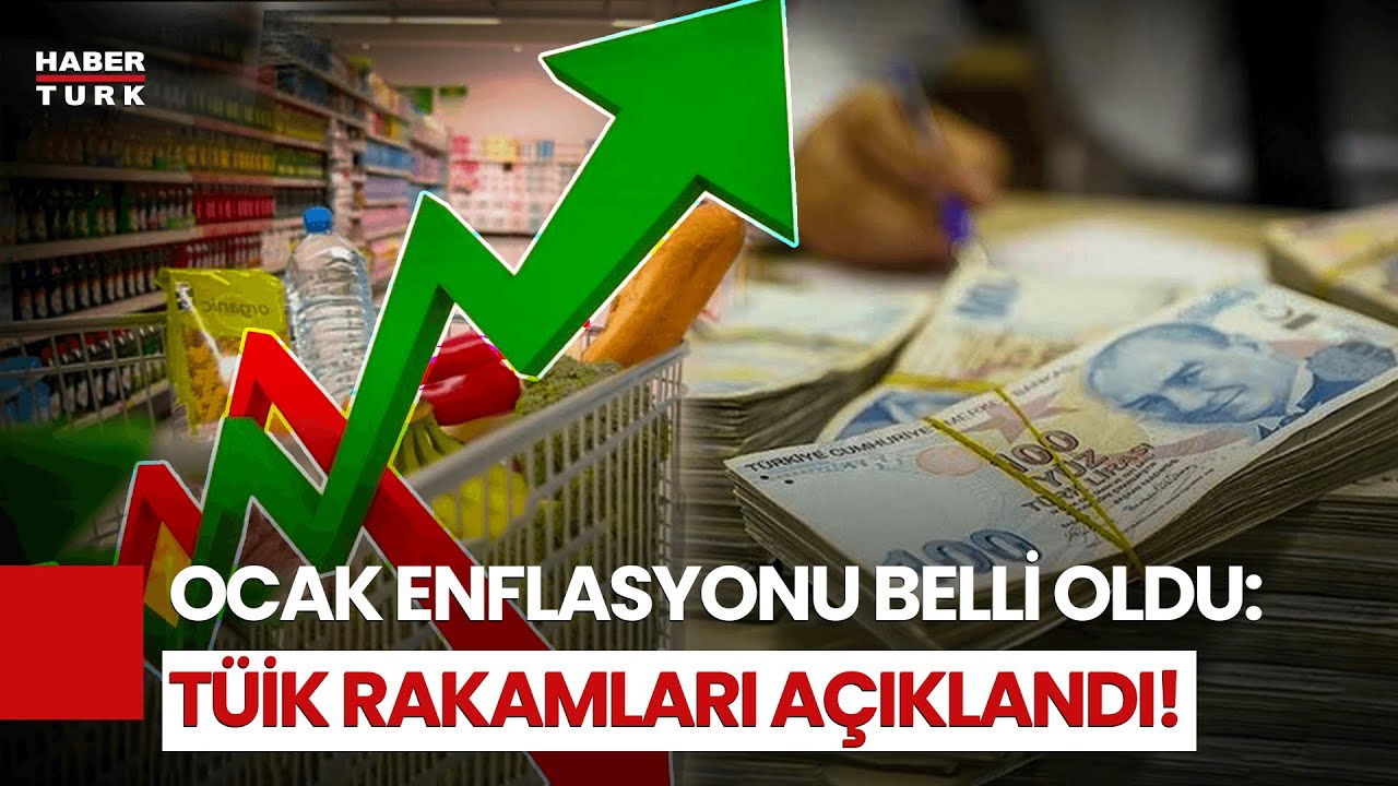 Son Dakika: Ocak Ayı Enflasyon Rakamları A&ccedil;ıklandı