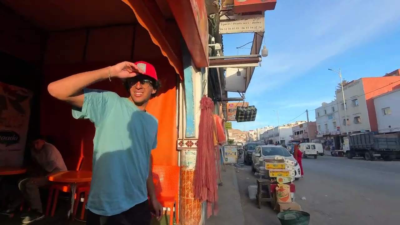 4K Walk Morocco Agadir/Auorir local side