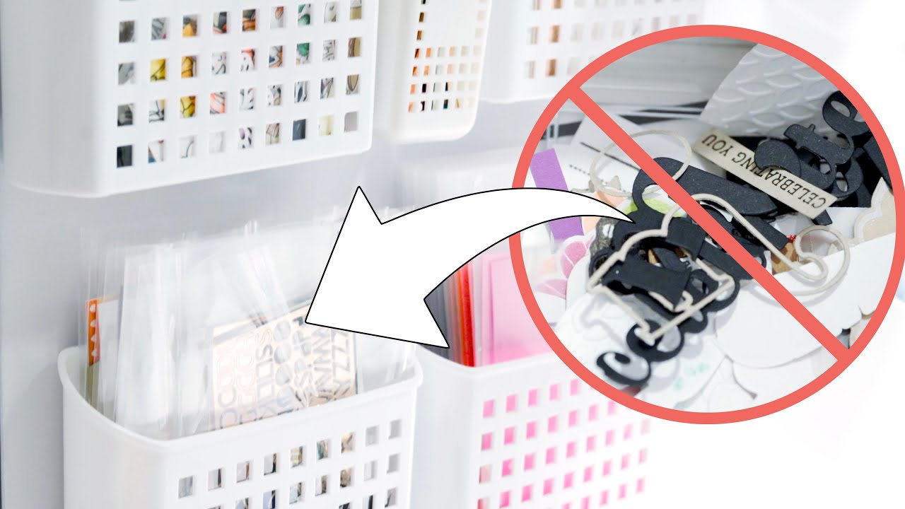 Turn your SCRAP MESS into CREATIVE GOLD with this...