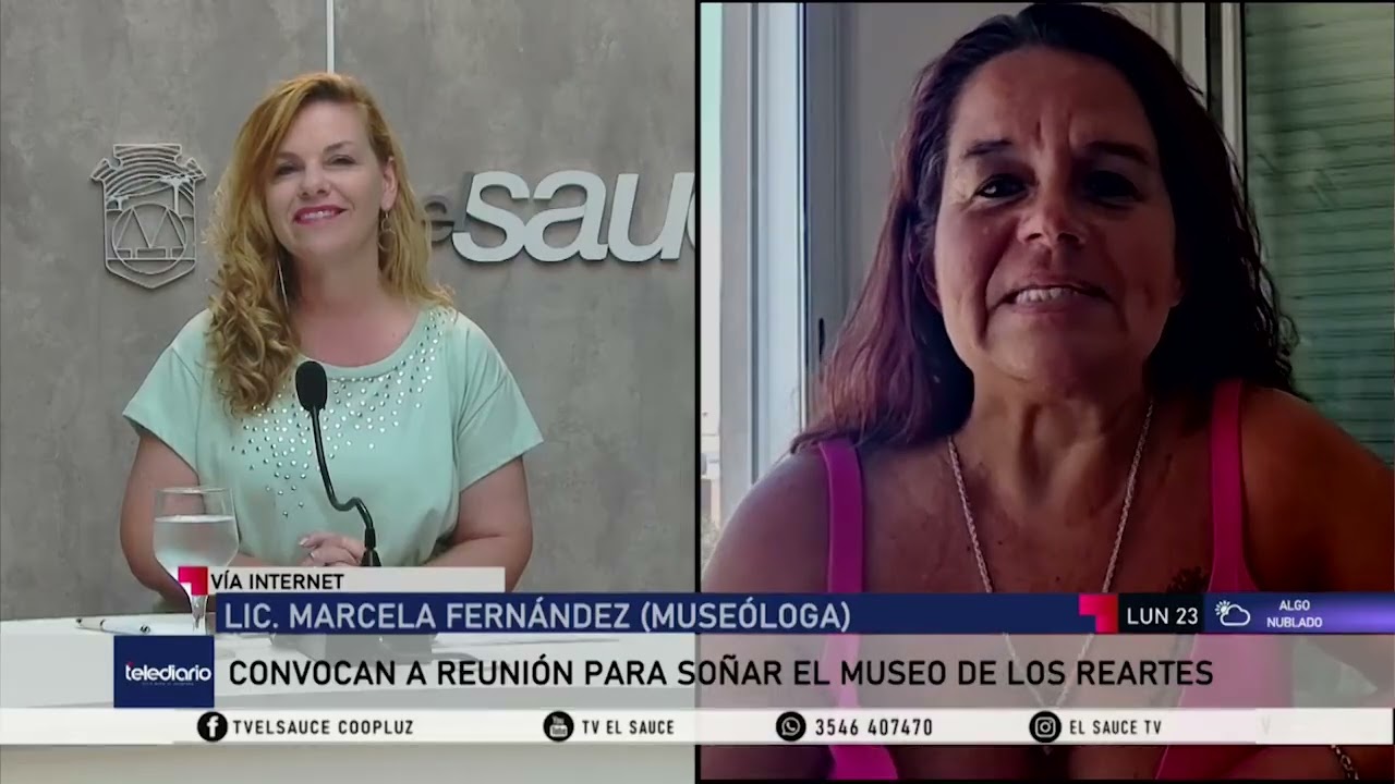LIC  MARCELA FERNÁNDEZ   CONVOCAN A REUNIÓN PARA SOÑAR EL MUSEO DE LOS REARTES