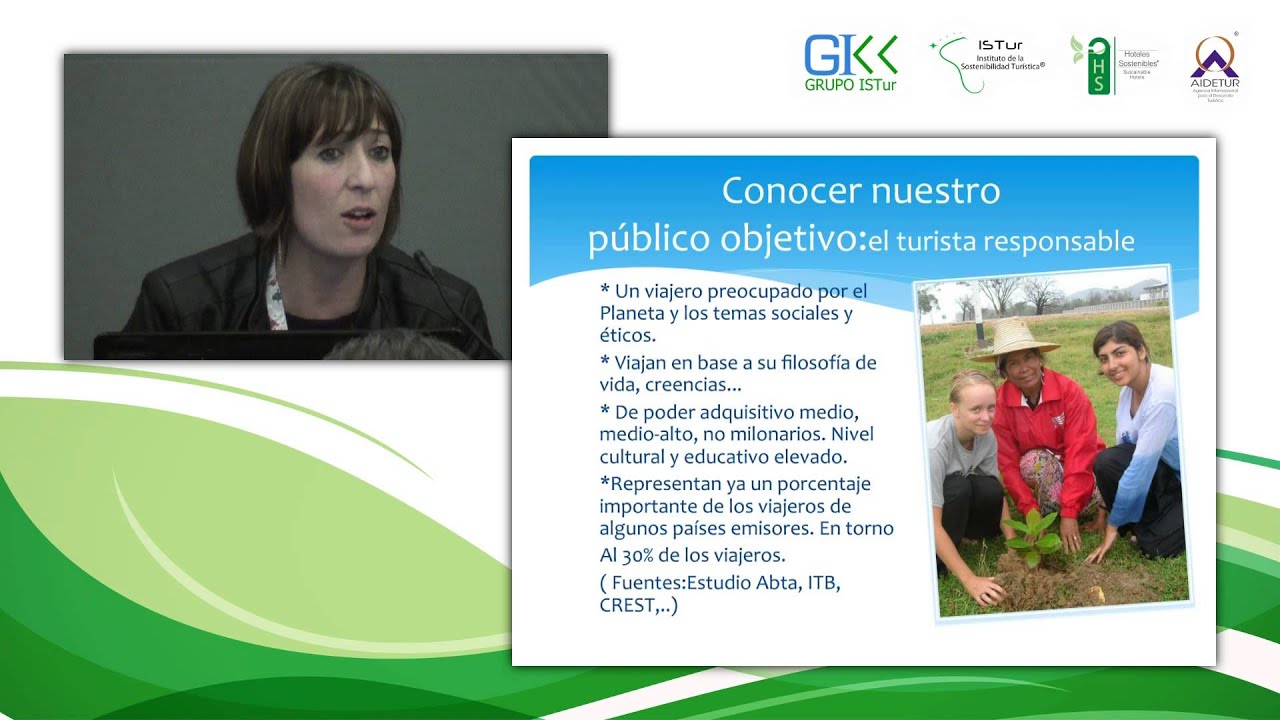 Ponencia “Turismo Responsable y Sostenible y su Demanda en el Mercado”