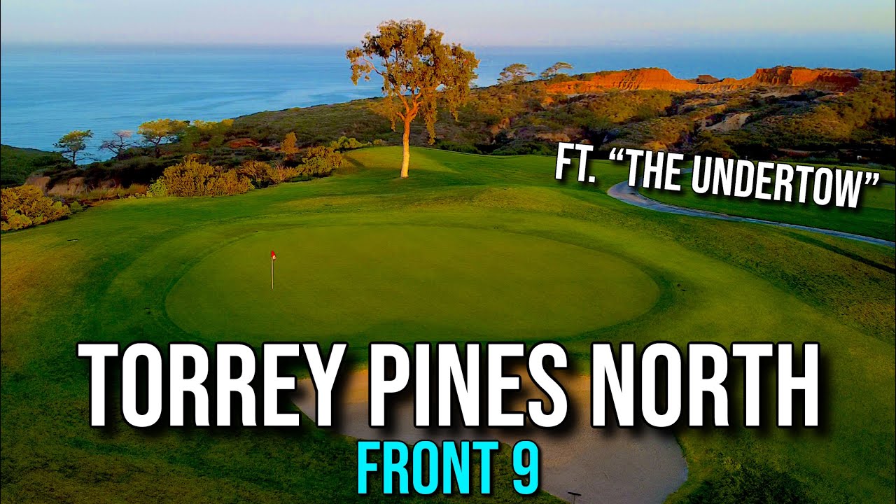 САМЫЕ СЛОЖНЫЕ 3 ЛУНКИ ТУРА?! | Видеоблог о переднем поле Torrey Pines North Course FRONT с обзорами