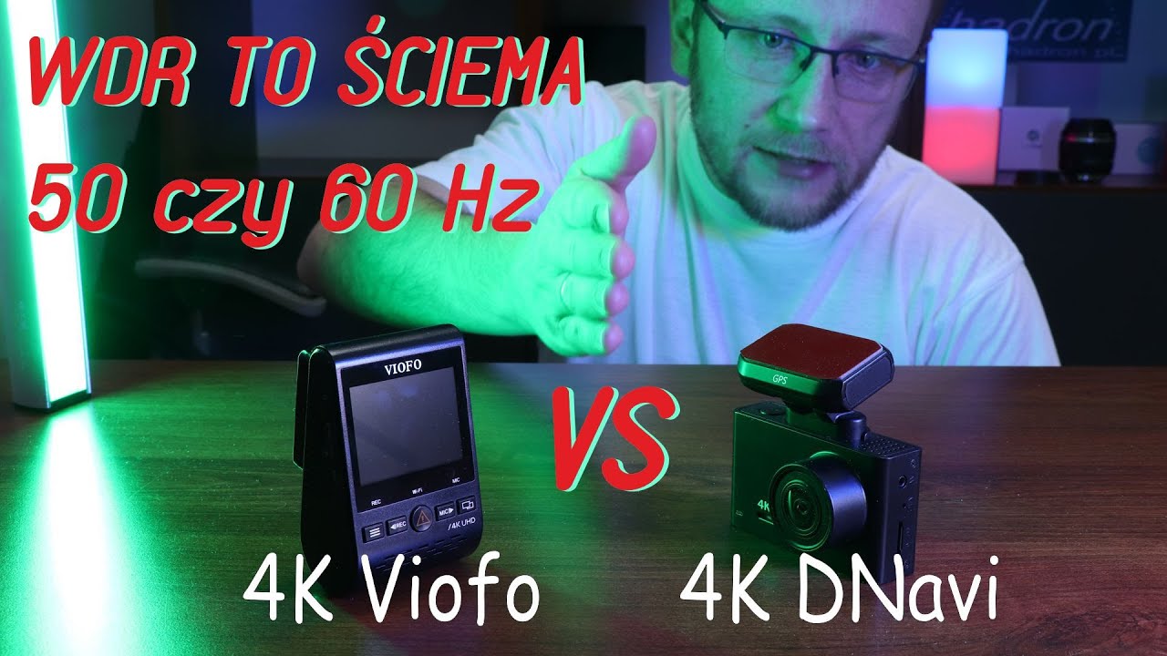 Por&oacute;wnanie wideorejestrator&oacute;w DNavi 320 4K z Viofo A129Pro 4K