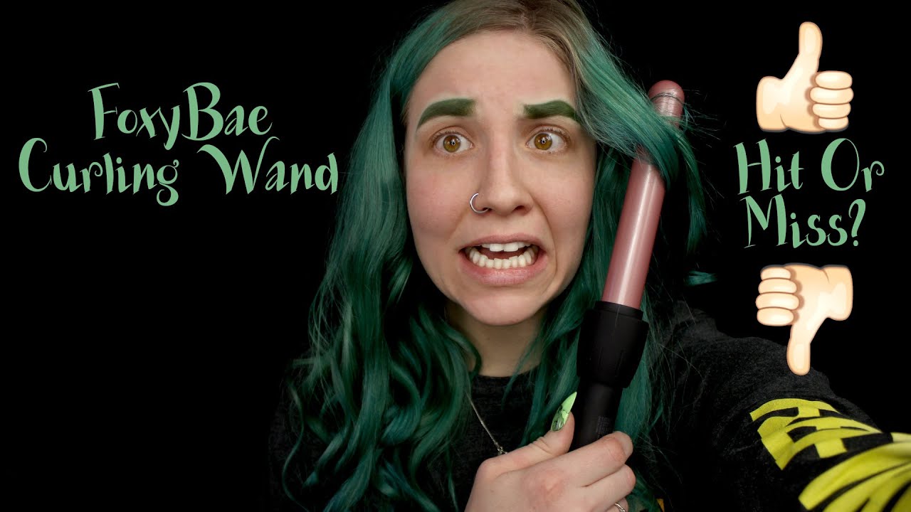 Foxybae Curling Wand First Impressions/Demo | ROSE GOLD 25MM WAND | Easy Beach Waves