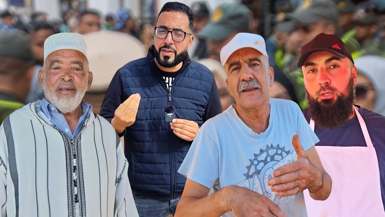 تصريحات التجار من أشهر الأسواق الأسبوعية بـ الناظور مع إستمرار الإحتجـ.جات في الشوارع 
