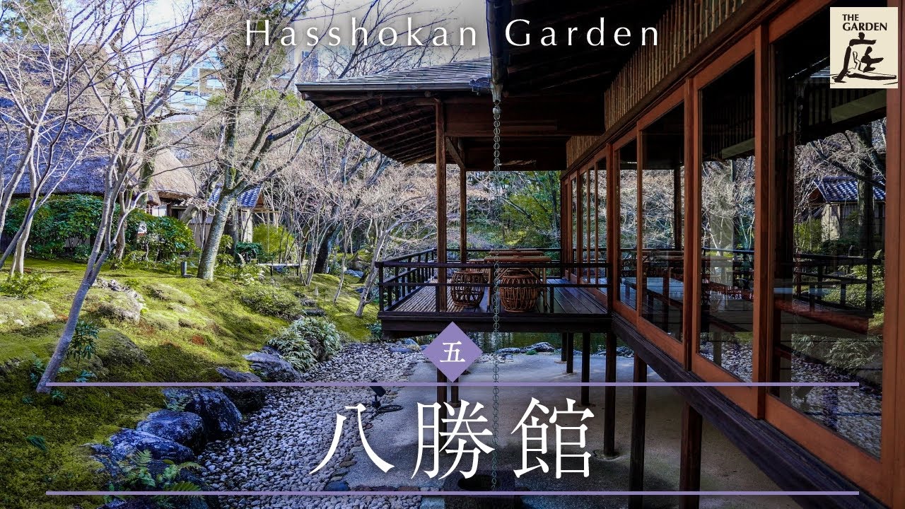 【4K】老桜 名建築に春の声　八勝館・名古屋市昭和区・八事　日本庭園 Japanese garden　Nagoya City Showa Ward, Yagoto, Hasshokan