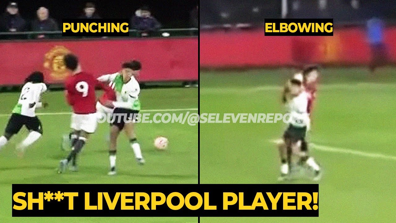 Liverpool youngster suspended after PUNCHING and ELBOWING United player in U18 match | Man Utd News