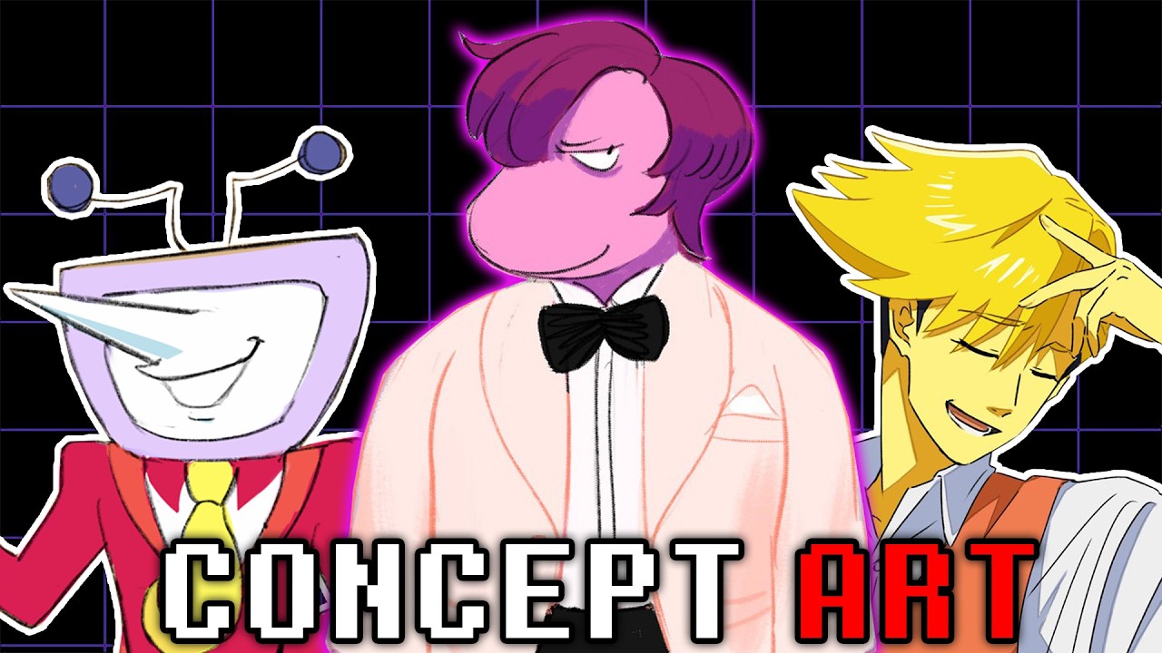 Analyzing Deltarune Concept Art