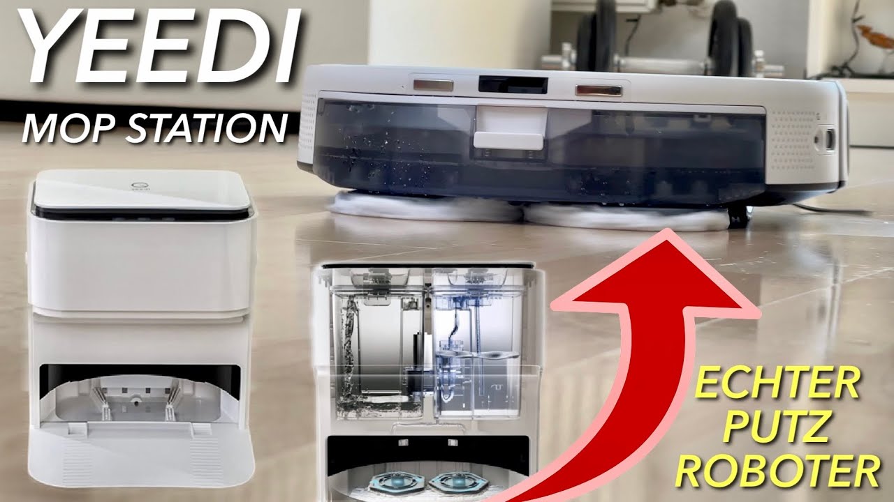 Yeedi Mop Station - Der BESTE echte Saug- und PUTZROBOTER auf dem Markt mit Selbstreinigung - TEST