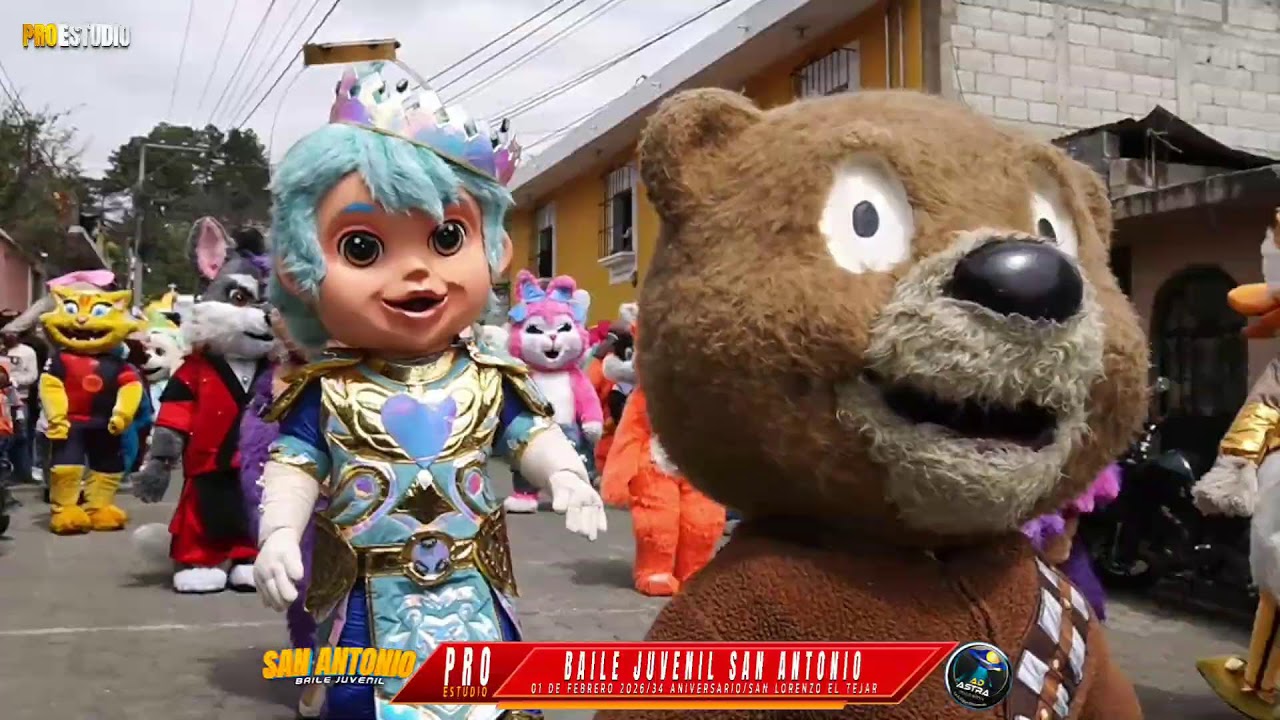 En vivo Primera presentación del Baile Juvenil San Antonio
