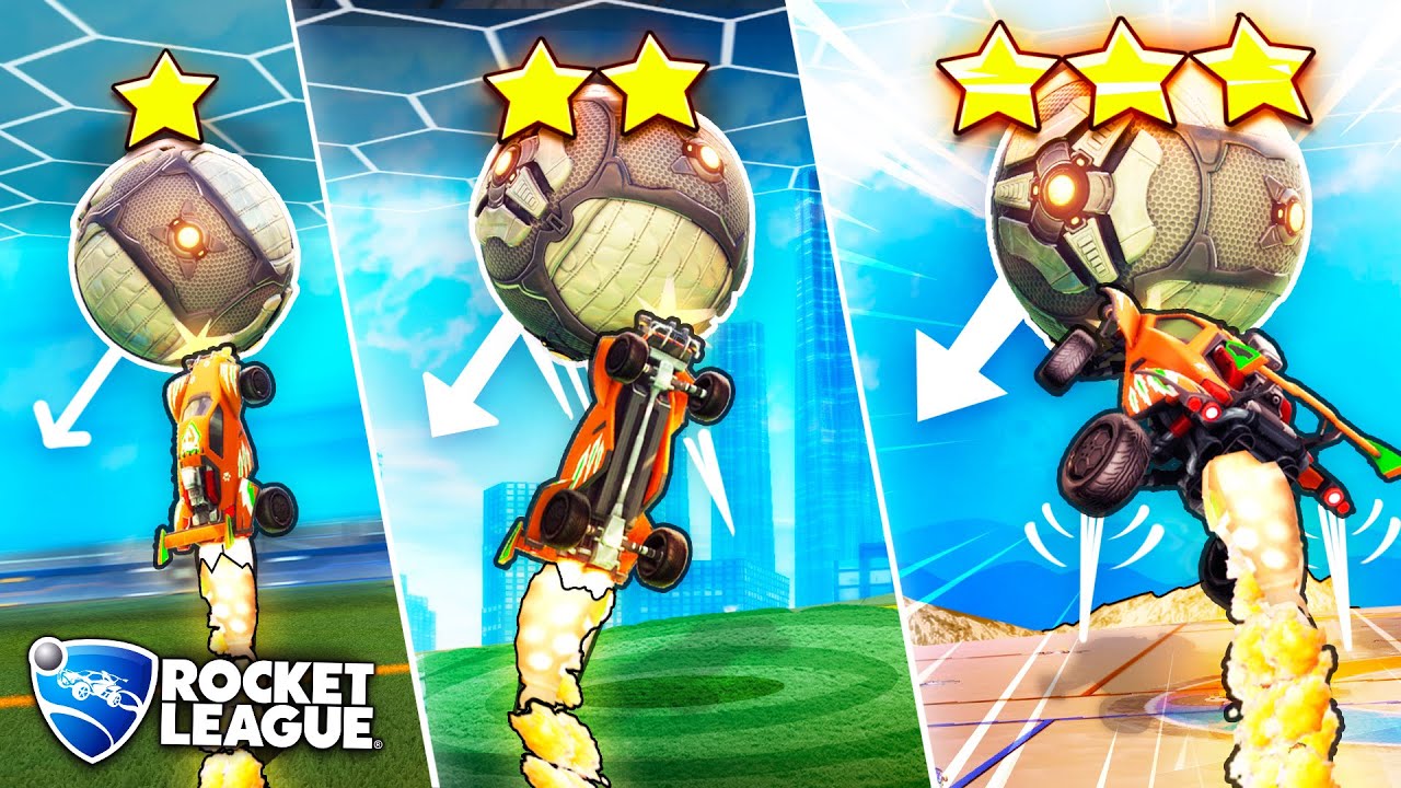 Learning The Ceiling Pinch at 3 Levels in Rocket League