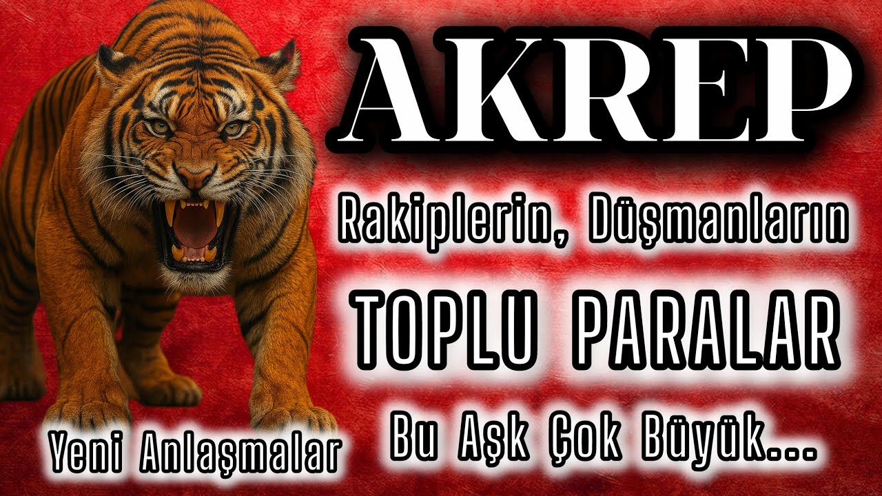 AKREP BURCU ♏️ AŞKTAN YANIP TUTUŞUYOR... ❤️‍🔥 ÇOK PİŞMANLIK VAR...!