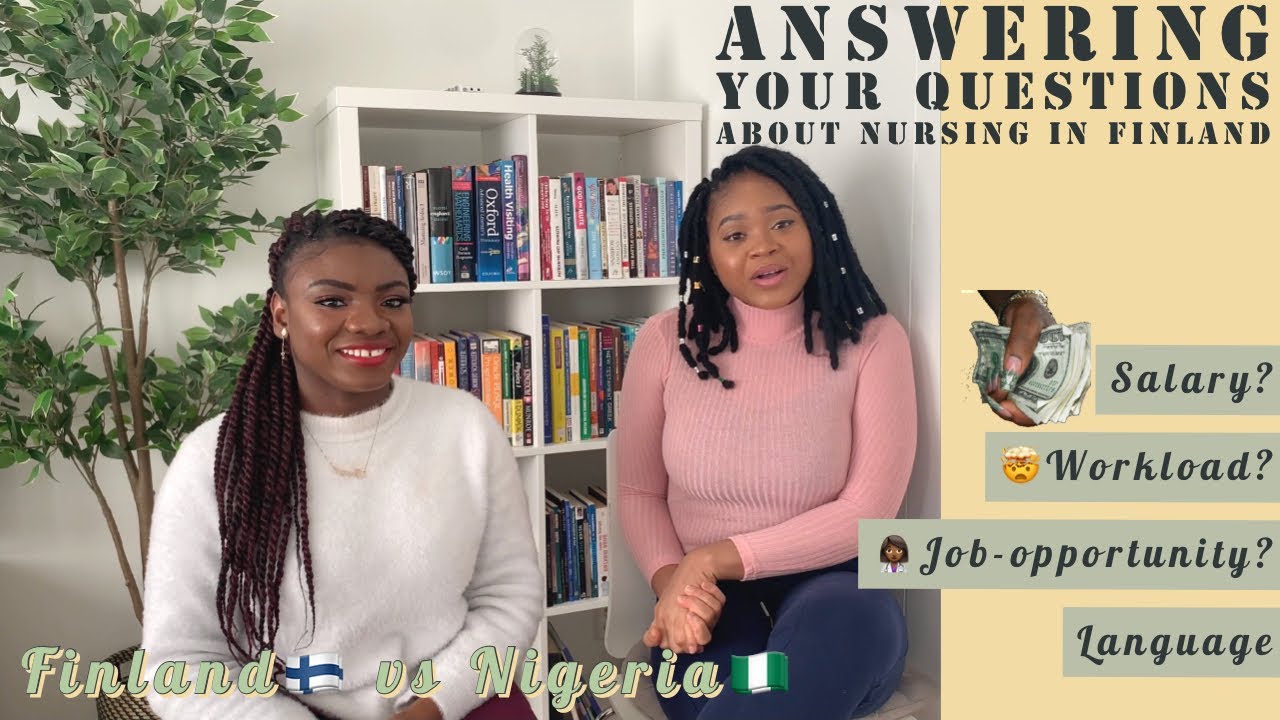 Working as a nurse in Finland 🇫🇮 vs Nigeria 🇳🇬 | salary, jobs, licensing.....