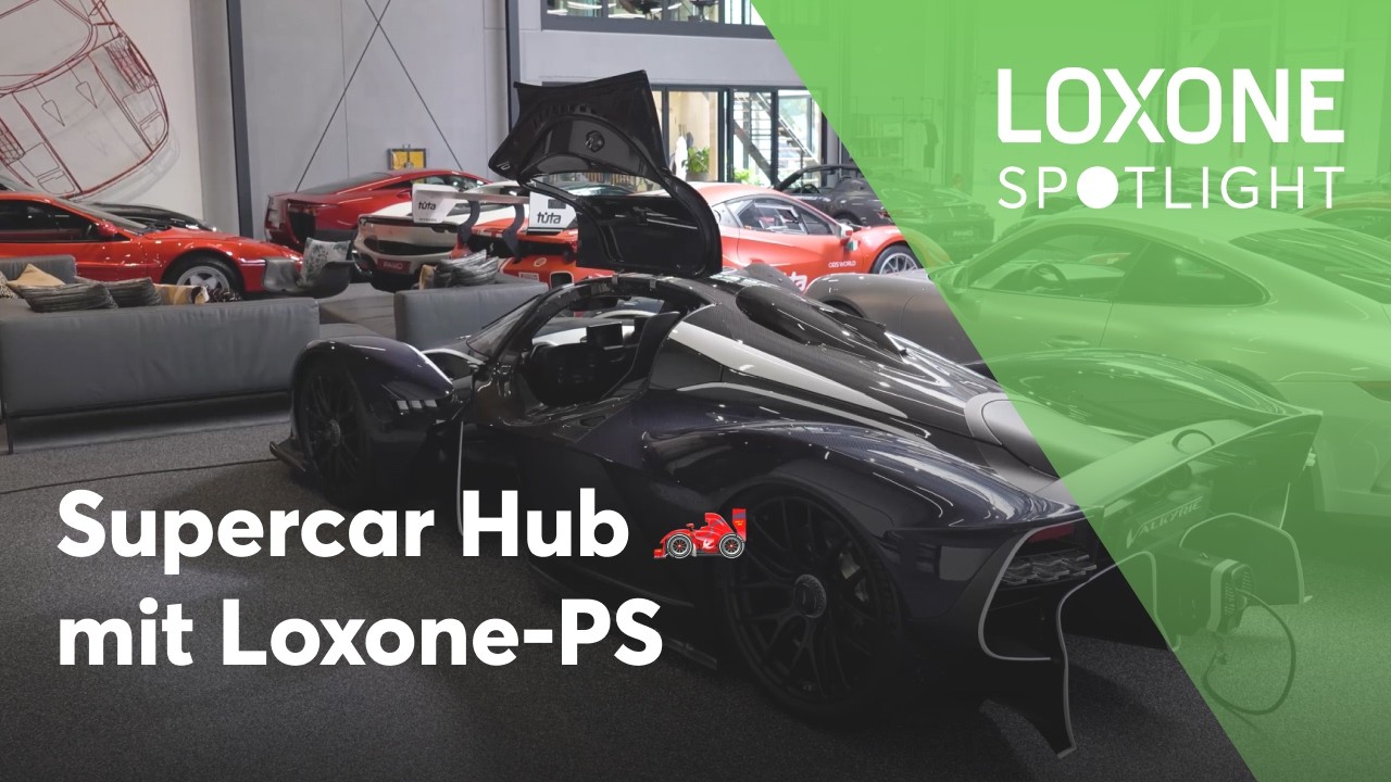 WOW🏎️ Dieser Supercar Hub hat es in sich | Loxone Spotlight | 4k