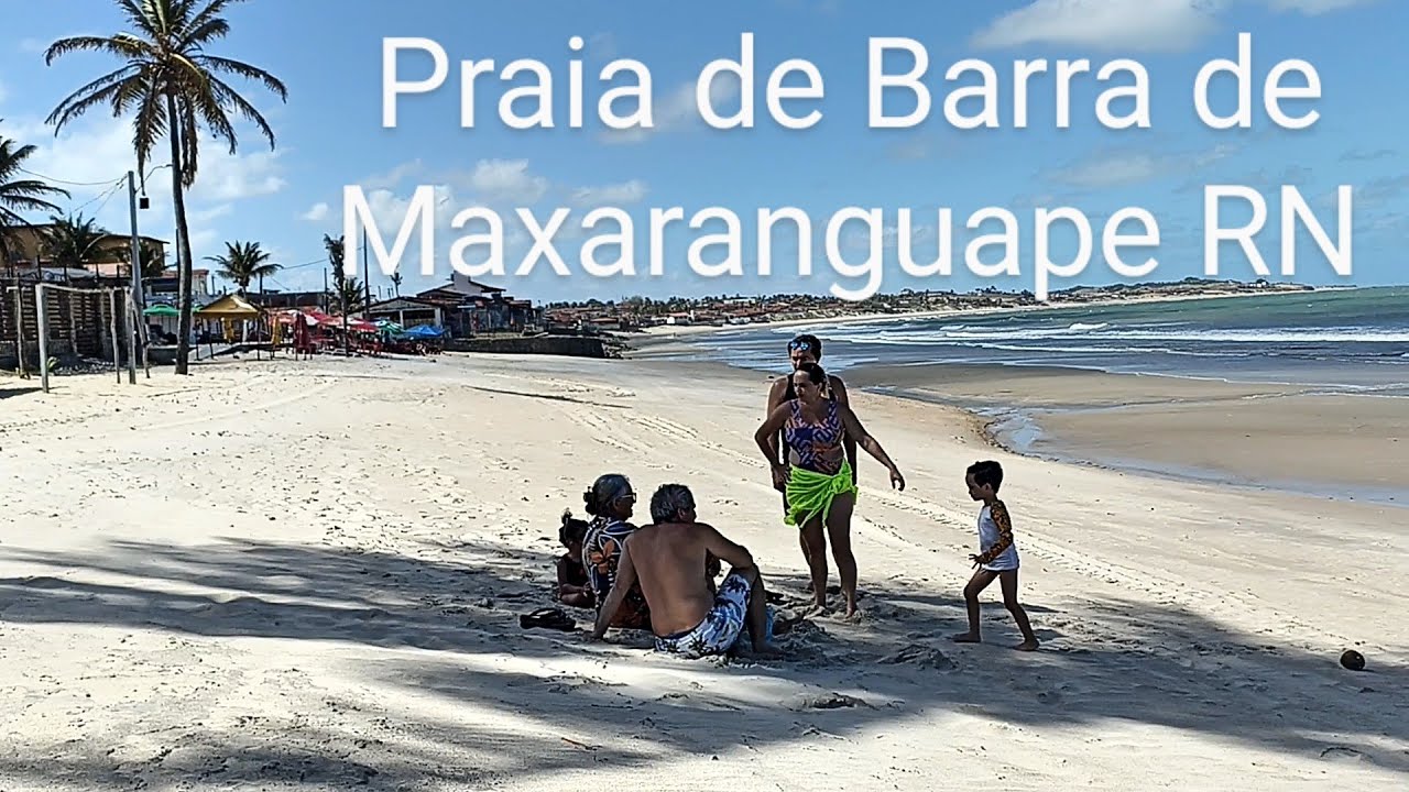 Praia de Barra de Maxaranguape RN