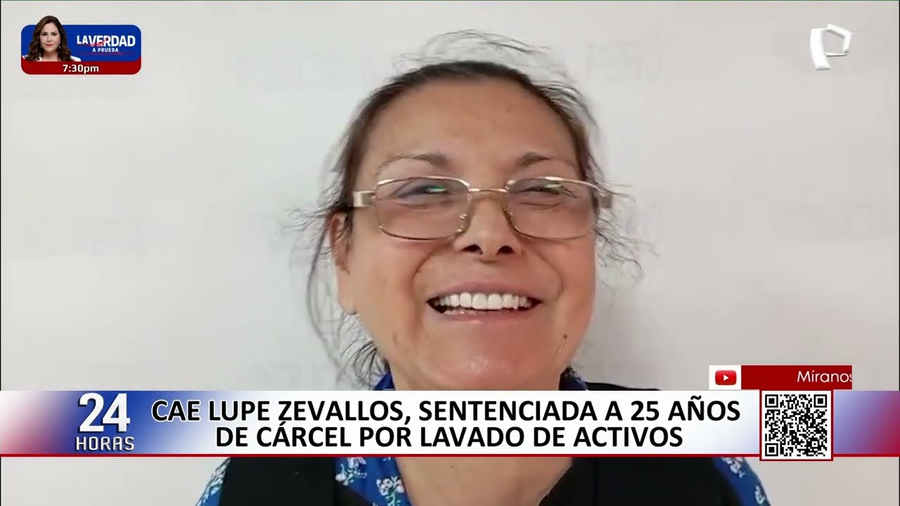 Tras siete años prófuga: cae Lupe Zevallos, sentenciada por lavado de activos