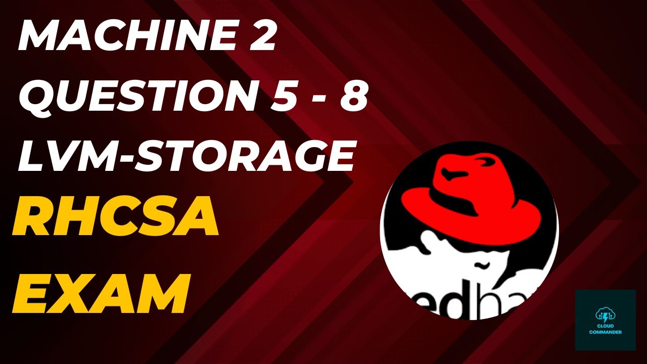 RHCSA Solution | Machine-2 | Question - 5 - 8 | Redhat Ex200 |