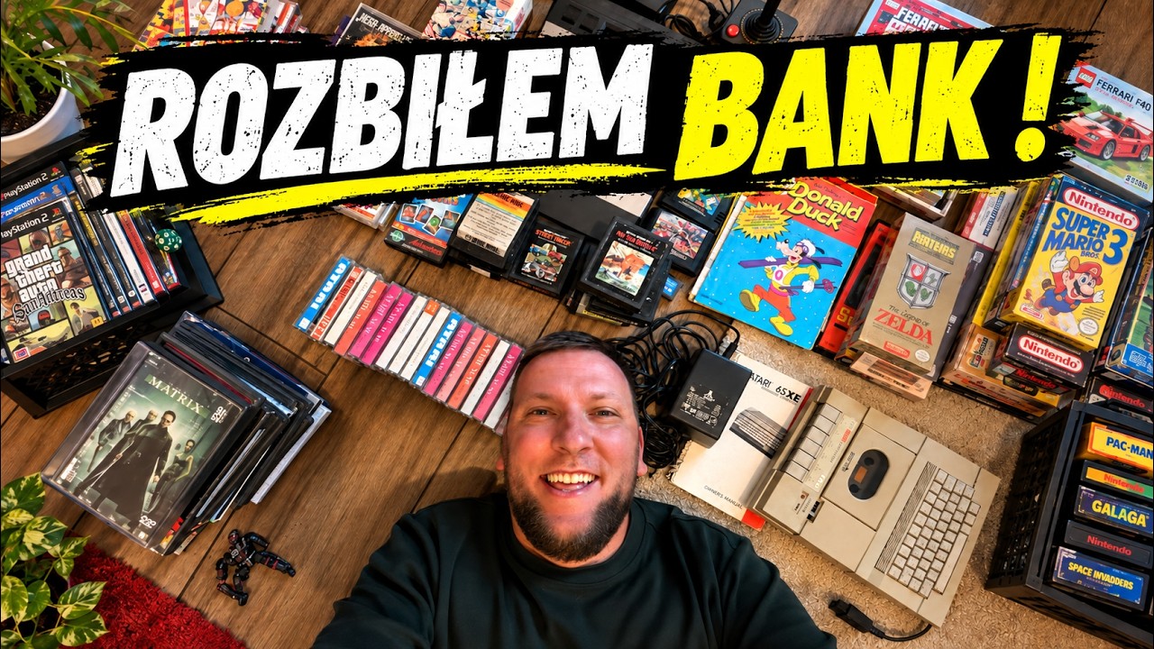 TARG STAROCI BYTOM &ndash; TAKIE RZECZY JESZCZE TU LEŻĄ?! ATARI, RETRO, GRY | CZ. 1 | #Odc.132