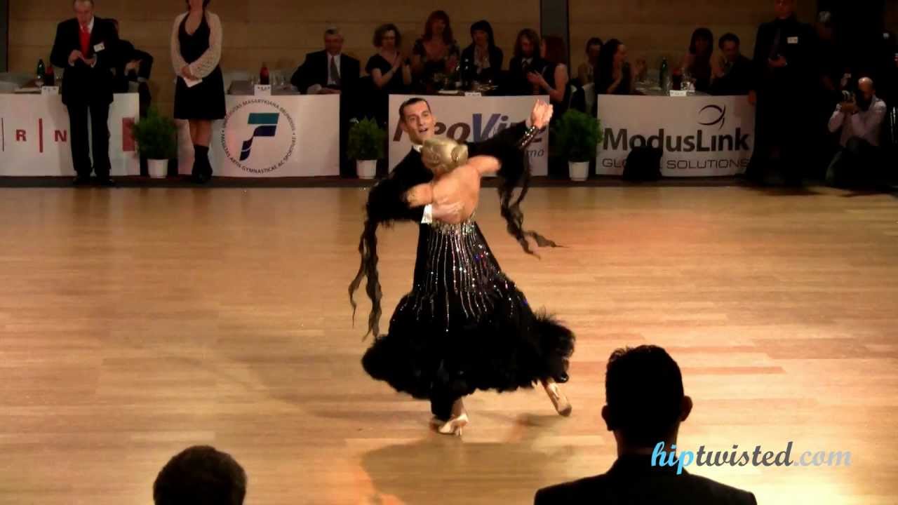 Paolo Bosco - Joane Clifton, Brno Open 2012, WDSF professional standard, semifinal - quickstep