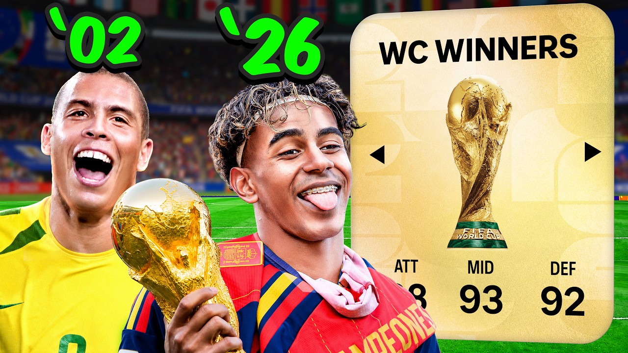 1 Winner from Every World Cup...