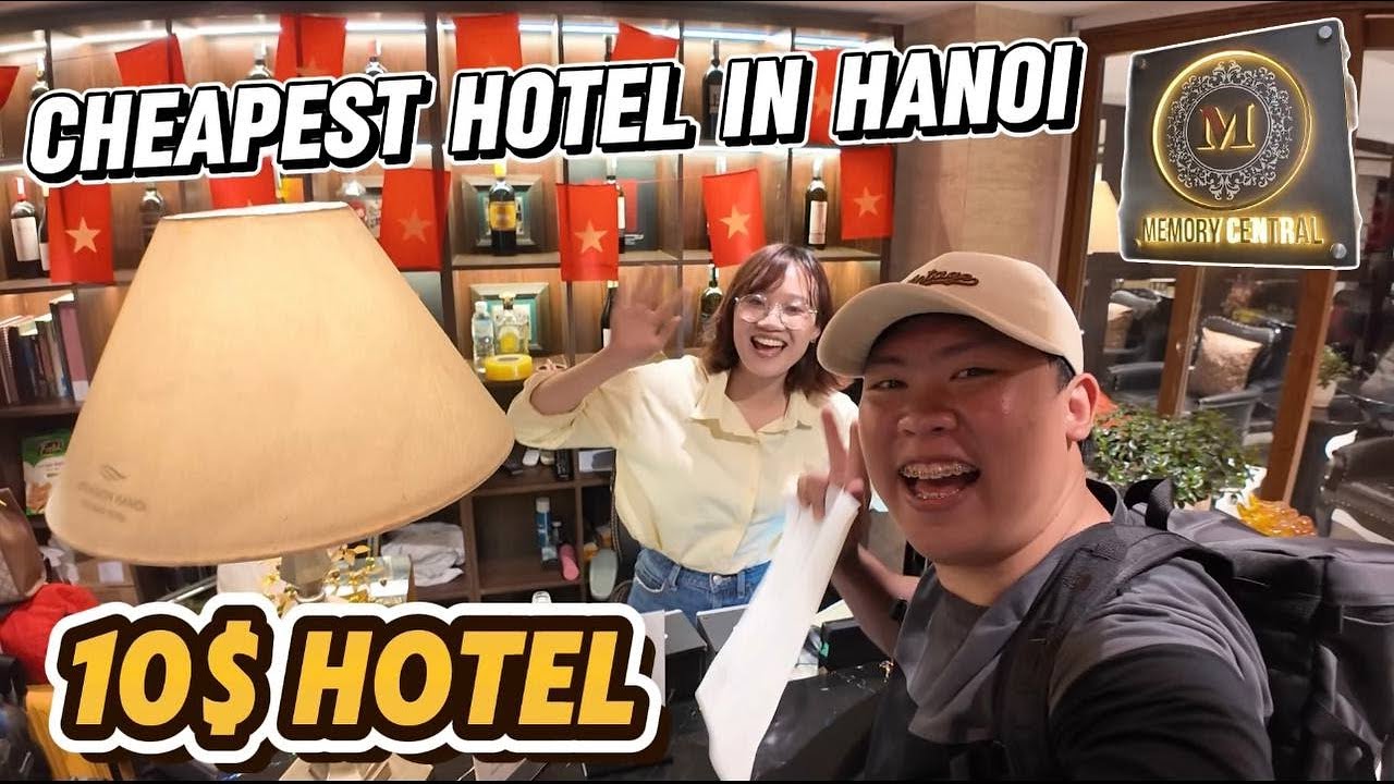 I Stayed in the CHEAPEST Hotel in Hanoi 🇻🇳 | Met a New Vietnamese Friend!