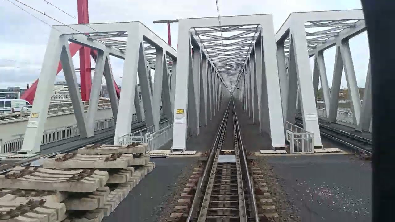 2025.10.30 Déli Körvasút helyzetjelentés,  épülő híd, és zajvédő búrák