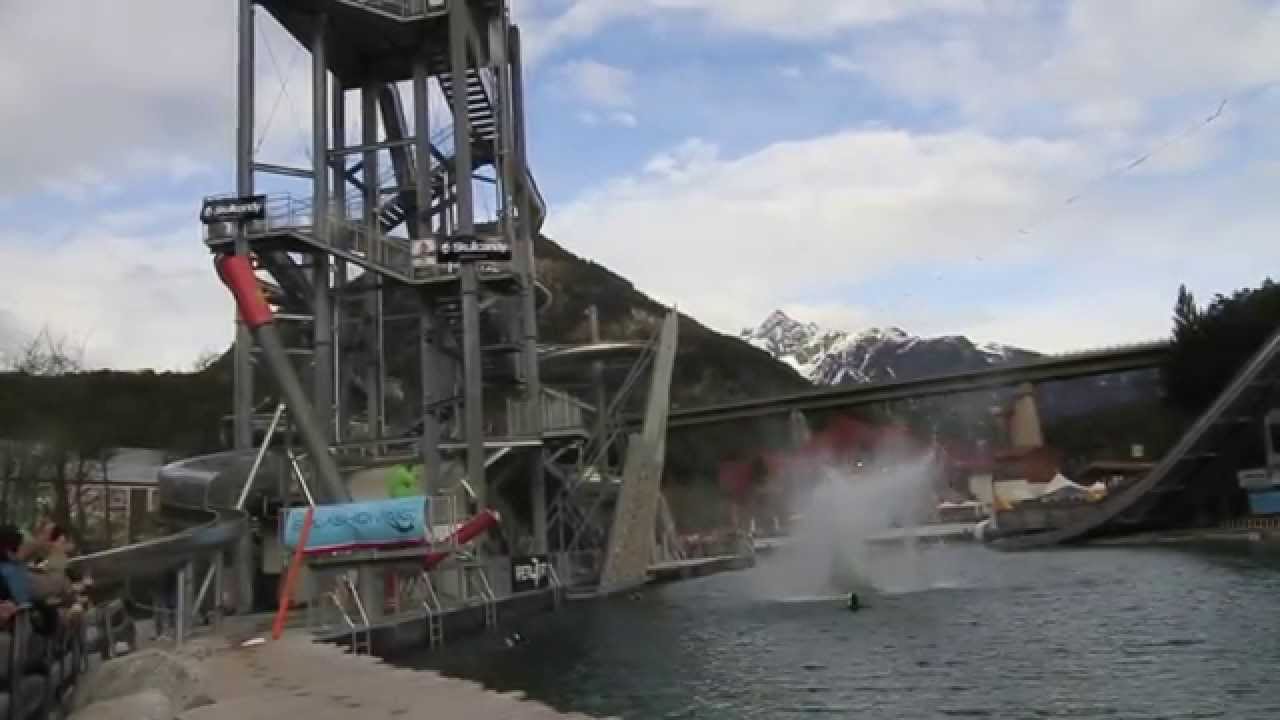 Weltrekord aus 24 Metern Offenes Brett Area 47 Splashdiving Highdiving Cliffdiving Francois Waschke