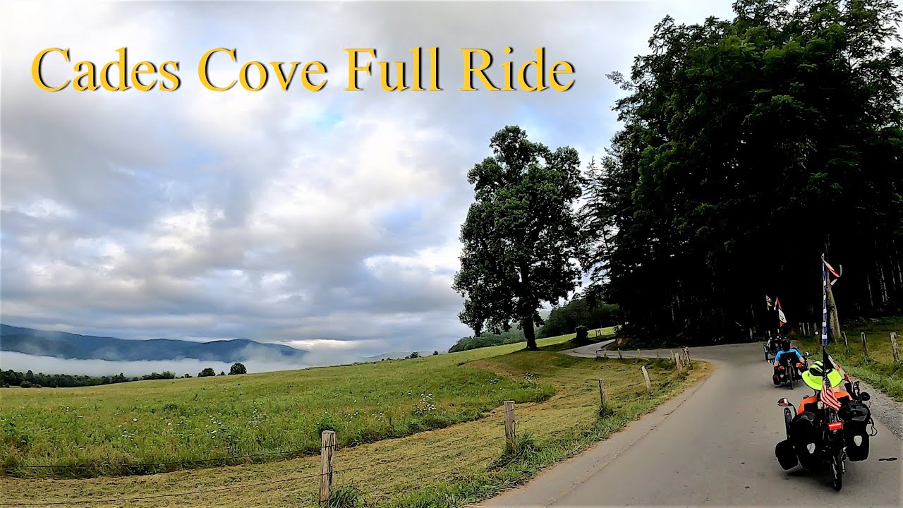 Cades Cove Full Ride by Recumbent Trike